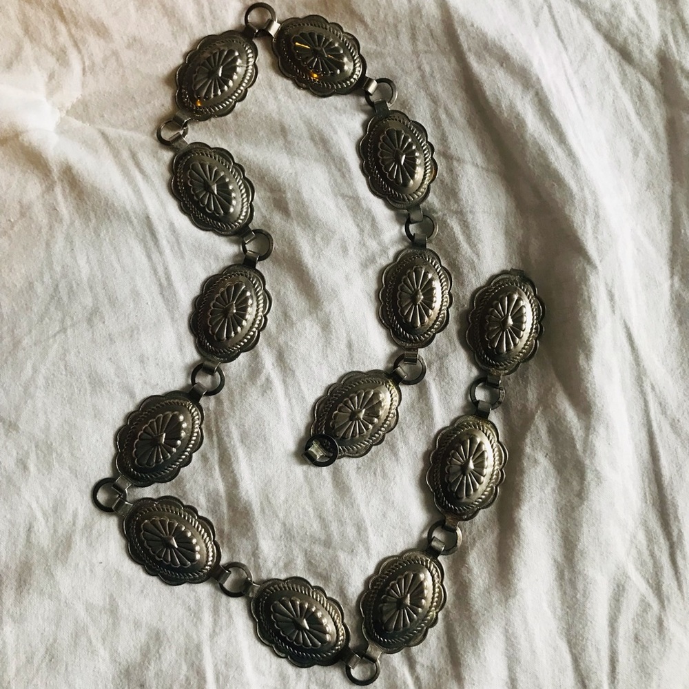 Silver Concho Belt